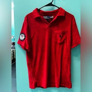 Polo by Ralph Lauren Men's Bold Red Polo Shirt